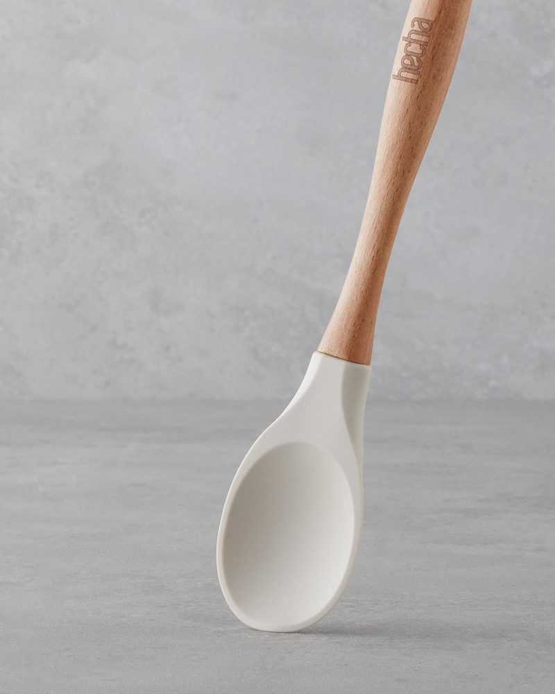 Hecha Silikon 3 Parça Servis Seti 28x32.5x31 cm Krem
