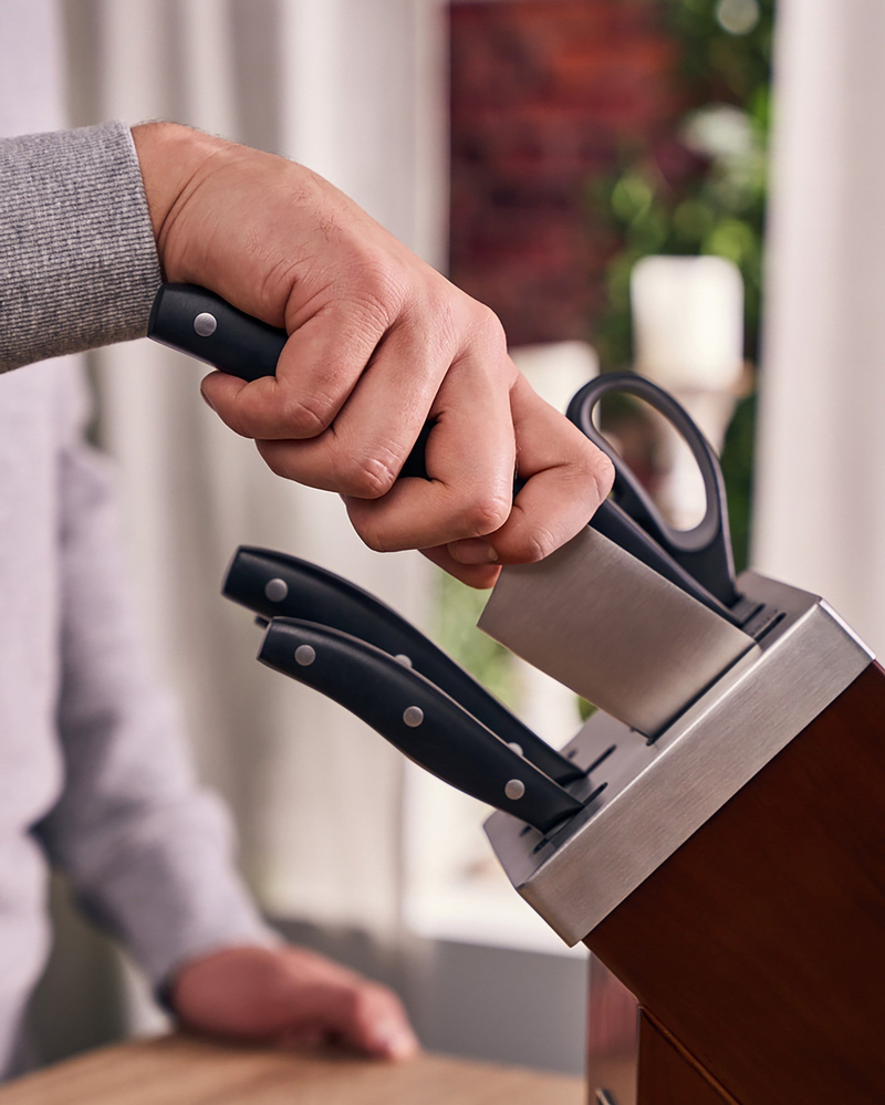 Henckels by Zwilling Everyday Blok Bıçak Seti 7 Parça Kahverengi