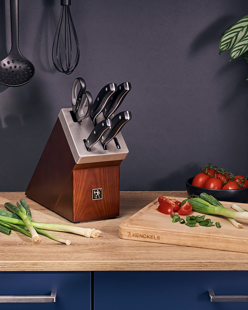 Henckels by Zwilling Everyday Blok Bıçak Seti 7 Parça Kahverengi