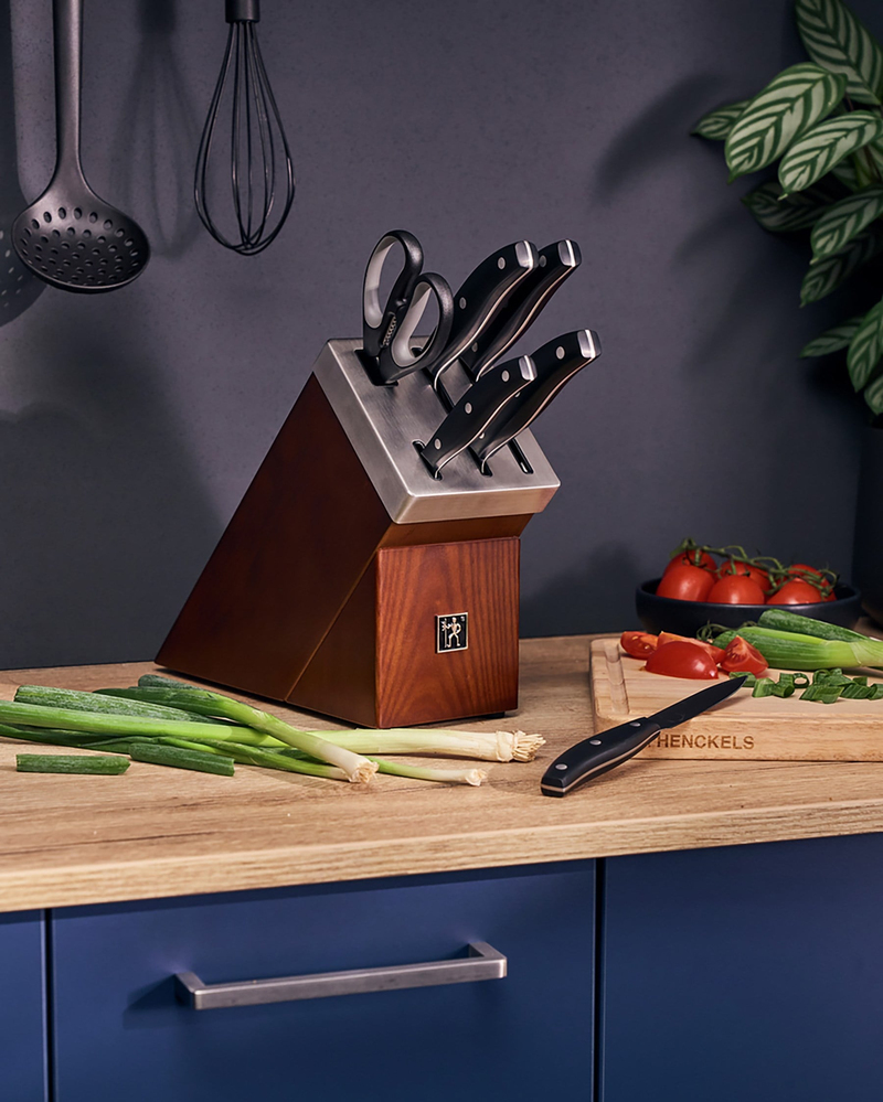 Henckels by Zwilling Everyday Blok Bıçak Seti 7 Parça Kahverengi