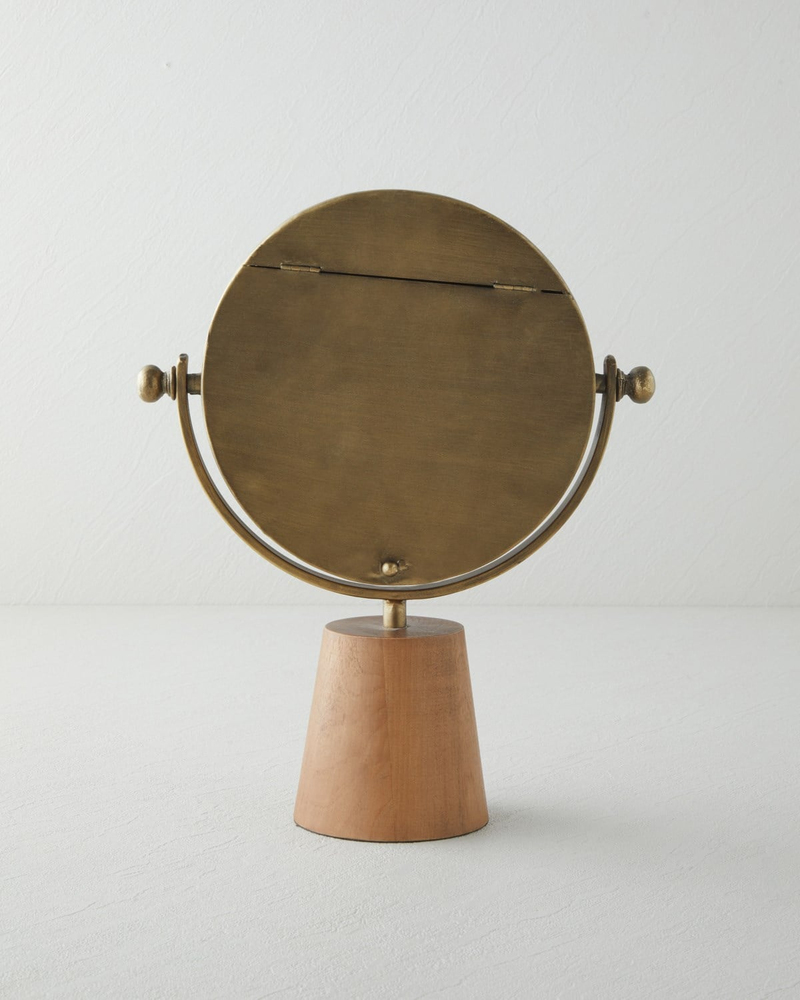 Hilly Mdf Masa Saati 32 cm Kahve