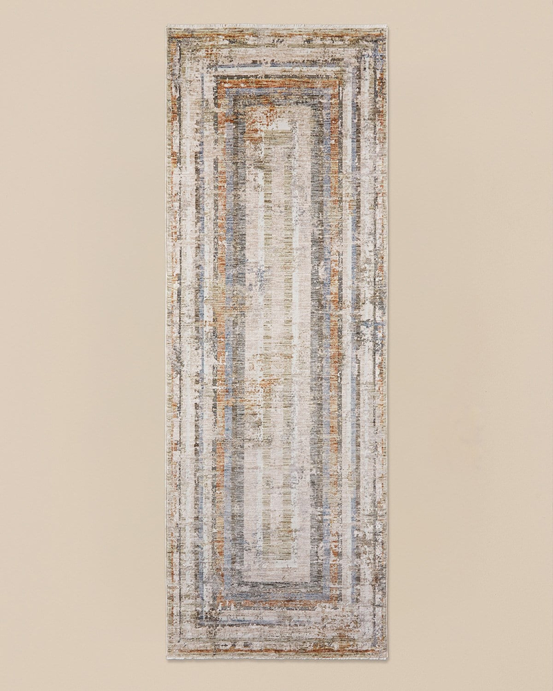 Hora Halı 100x300 cm Bej