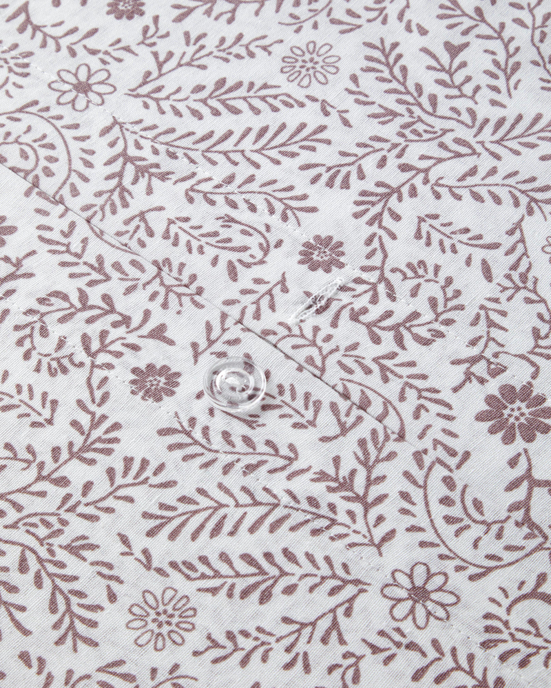 Ivy Blush Kolay Ütülenir Tek Kişilik Nevresim Takımı 160x220 cm Mor