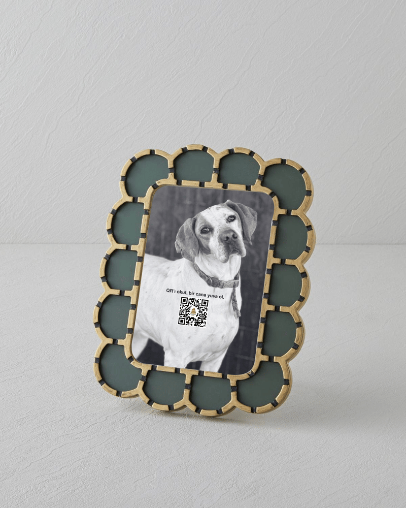 Kalida Çerçeve 13x18 cm Yeşil