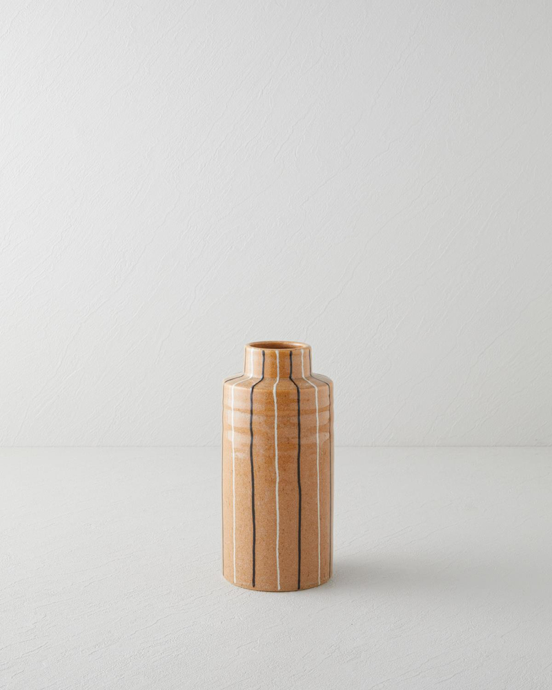 Karmin Vazo 21,5 cm Krem