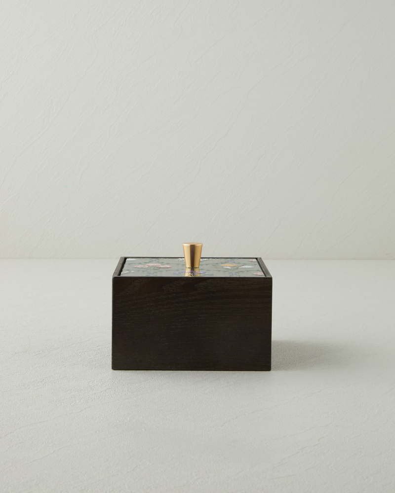 Kayle Mdf Dekoratif Kutu 14x10 cm Kahverengi