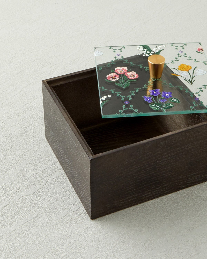 Kayle Mdf Dekoratif Kutu 14x10 cm Kahverengi