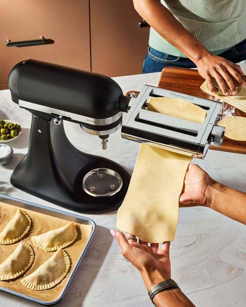 KitchenAid 5KSM3MPA 3in1 Makarna Açma ve Kesme Aparatı Chromed Steel