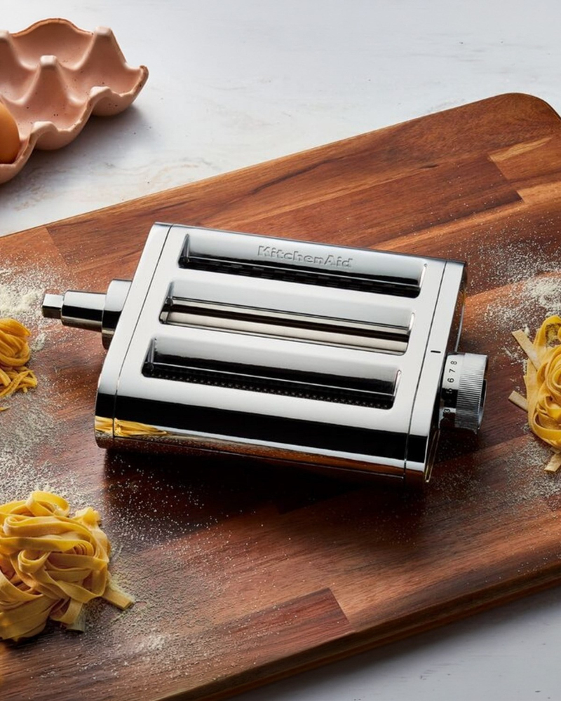 KitchenAid 5KSM3MPA 3in1 Makarna Açma ve Kesme Aparatı Chromed Steel