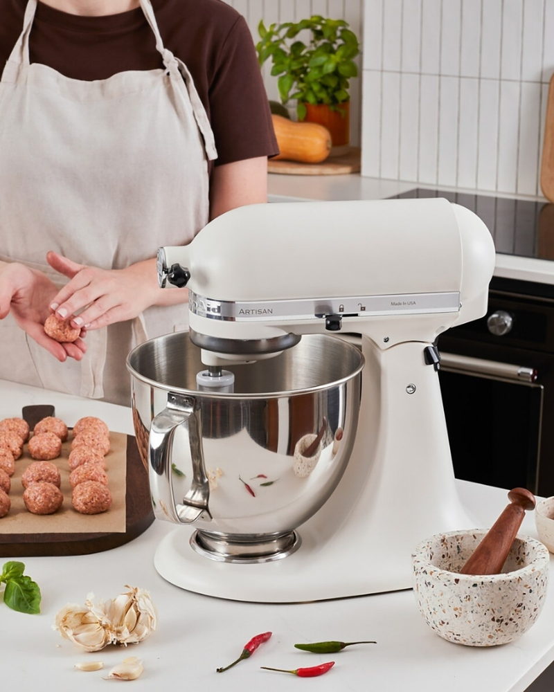 KitchenAid Artisan 5KSM175 Stand Mikseri 4,8 L Porcelain White-EPL