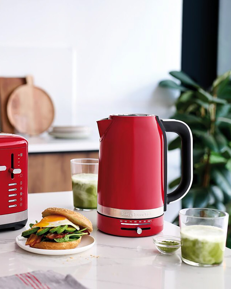 KitchenAid KEK1701 Isı Ayarlı Su Isıtıcı 1,7L Empire Red-EER