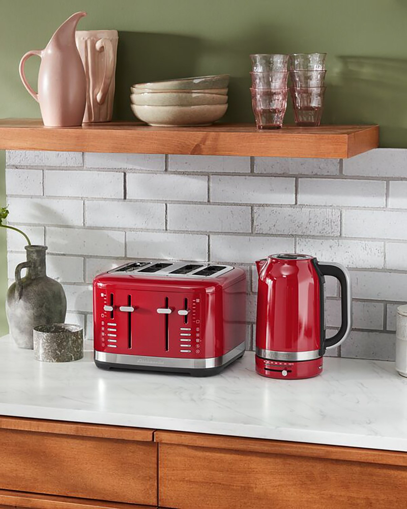 KitchenAid KEK1701 Isı Ayarlı Su Isıtıcı 1,7L Empire Red-EER
