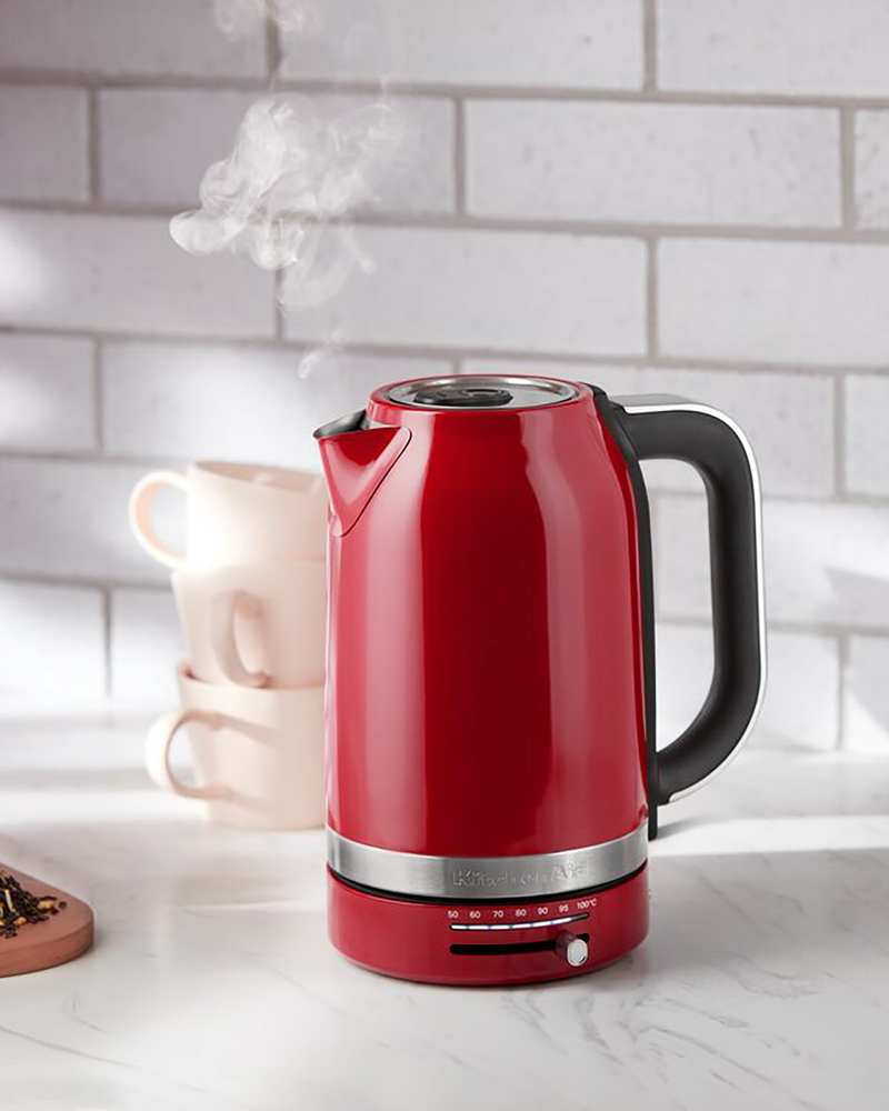 KitchenAid KEK1701 Isı Ayarlı Su Isıtıcı 1,7L Empire Red-EER