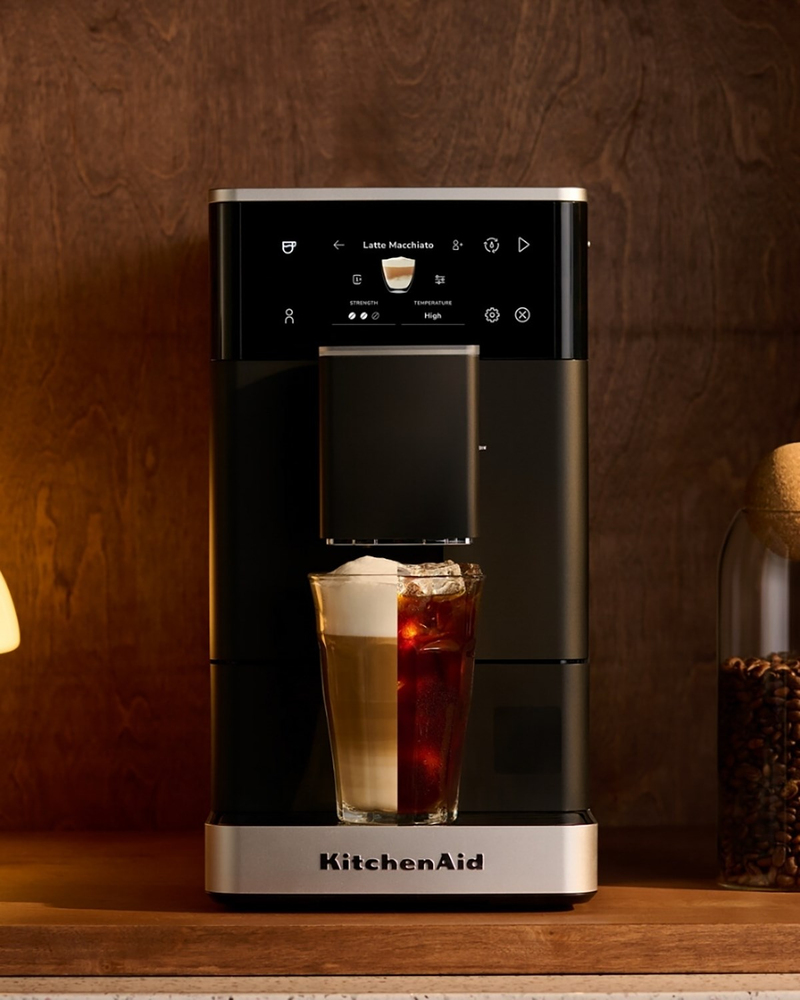 KitchenAid KF4 Tam Otomatik Espresso Makinesi Matte Black