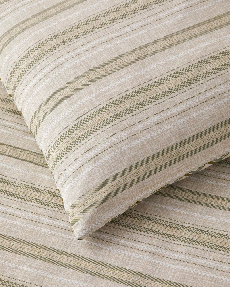 Knitline Pamuk Tek Kişilik Nevresim Takımı 160x220 cm Yeşil