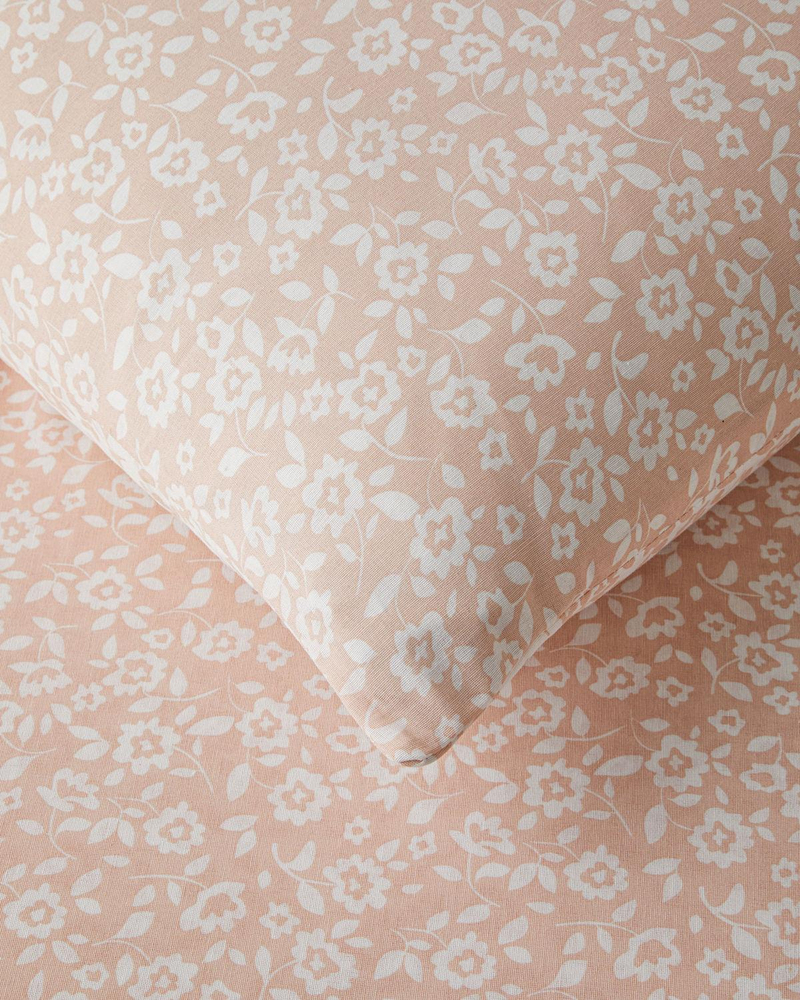 Lara Bloom Çift Kişilik Nevresim Takımı 200x220 cm Pudra