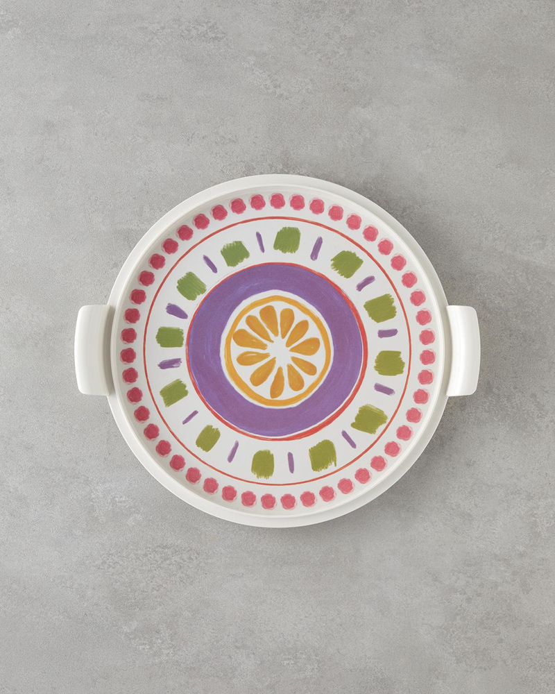 Lemon Melamin Kek Standı 30 cm Renkli