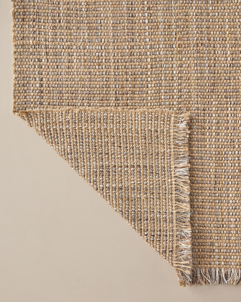 Leona Dekoratif Jüt Kilim 80x150 cm Natural