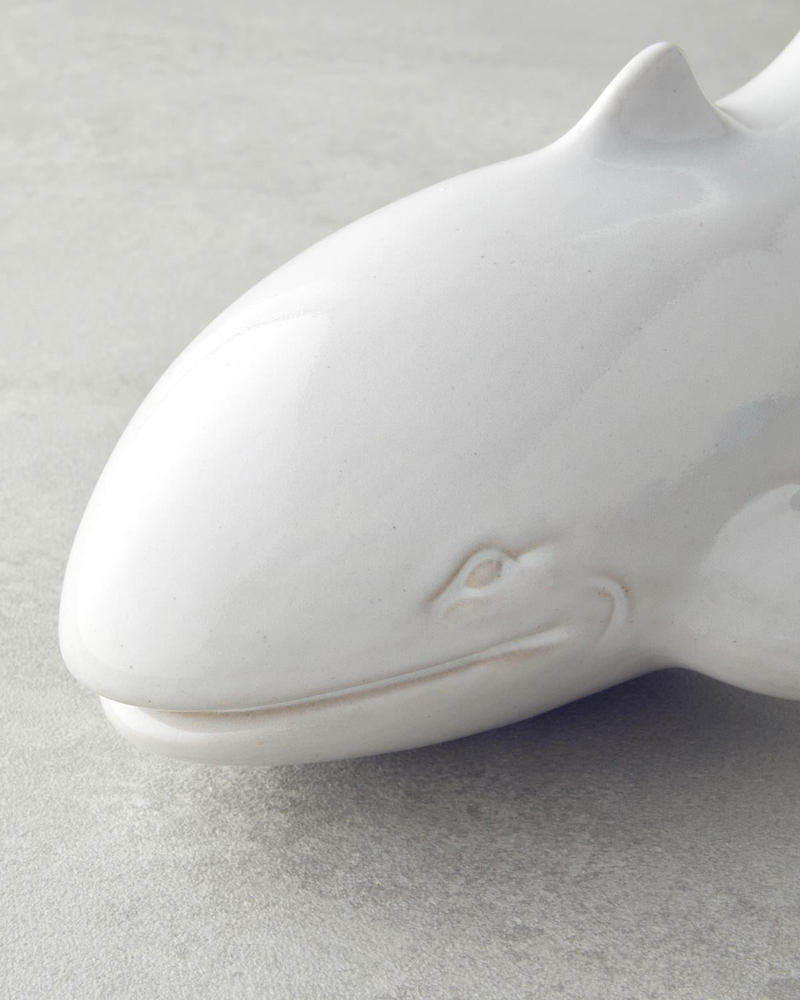Little Whale Biblo 24,5x12,5x10,1 cm Bej