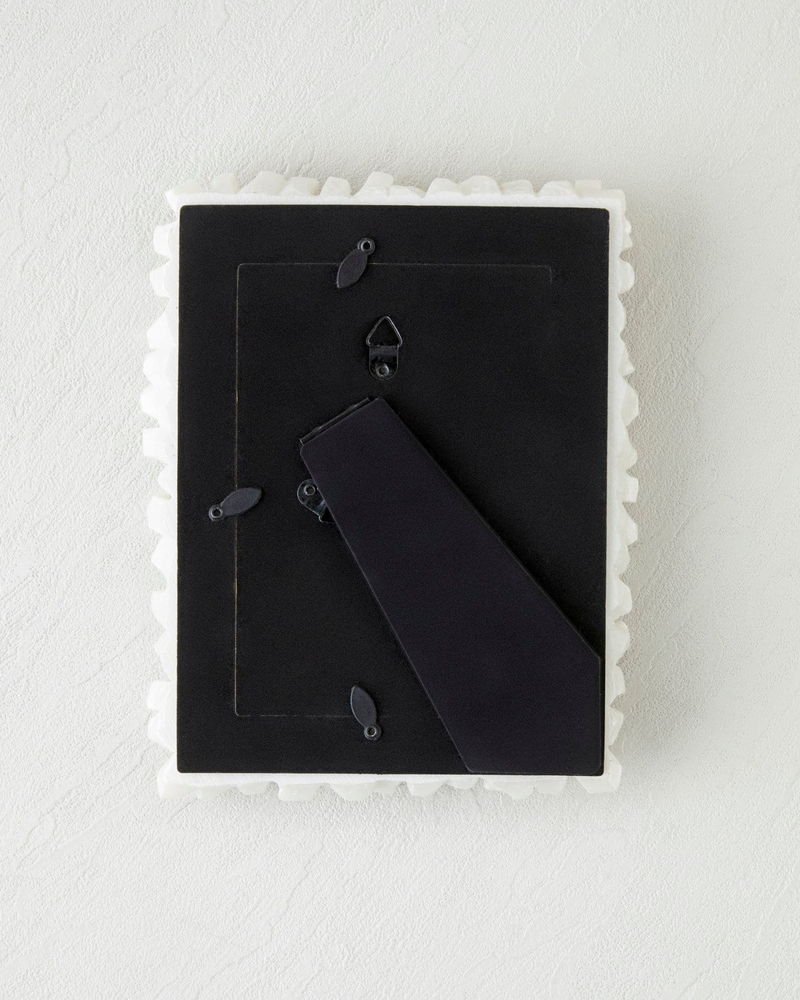 Lorea Reçine Çerçeve 10x15 cm Kırık Beyaz