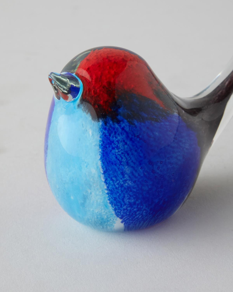 Love Bird Biblo 11x5,5x6,5 cm Mavi