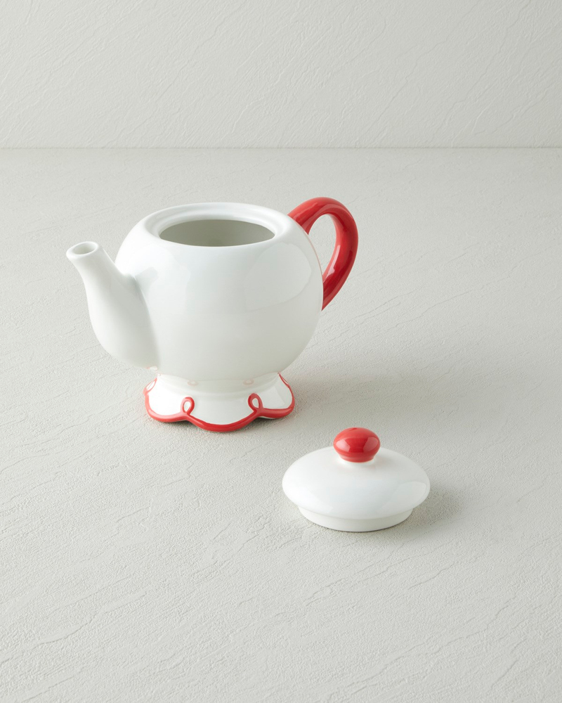 Lovely Loop Dolomite Demlik 785 ml Kırmızı