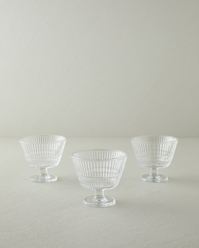 Lucent Cam 3'lü Cup 315 Ml Şeffaf
