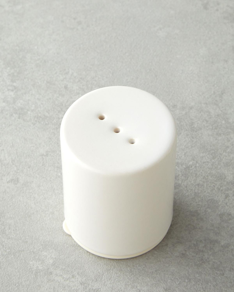 Luma Seramik 2'li Tuzluk - Biberlik 6 cm Krem