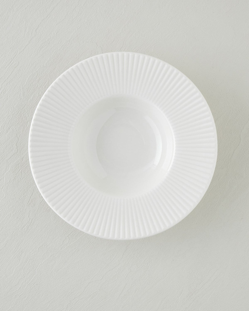 Lunara Porselen Makarna Tabağı 27 cm Beyaz