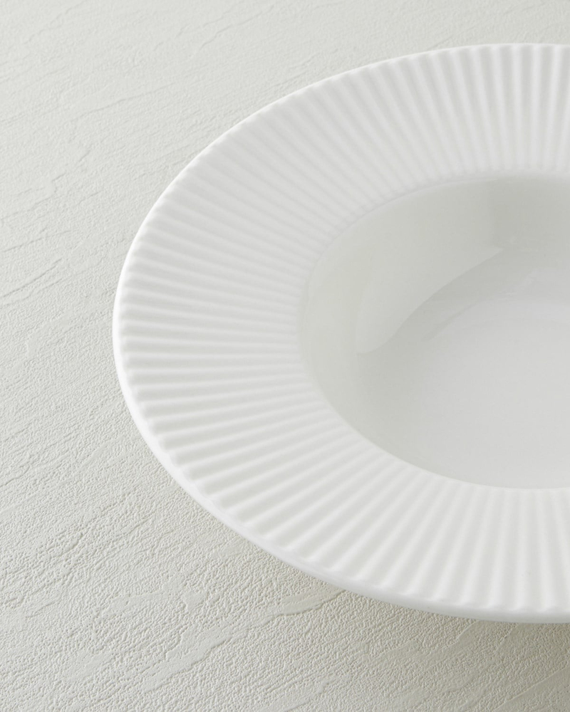 Lunara Porselen Makarna Tabağı 27 cm Beyaz