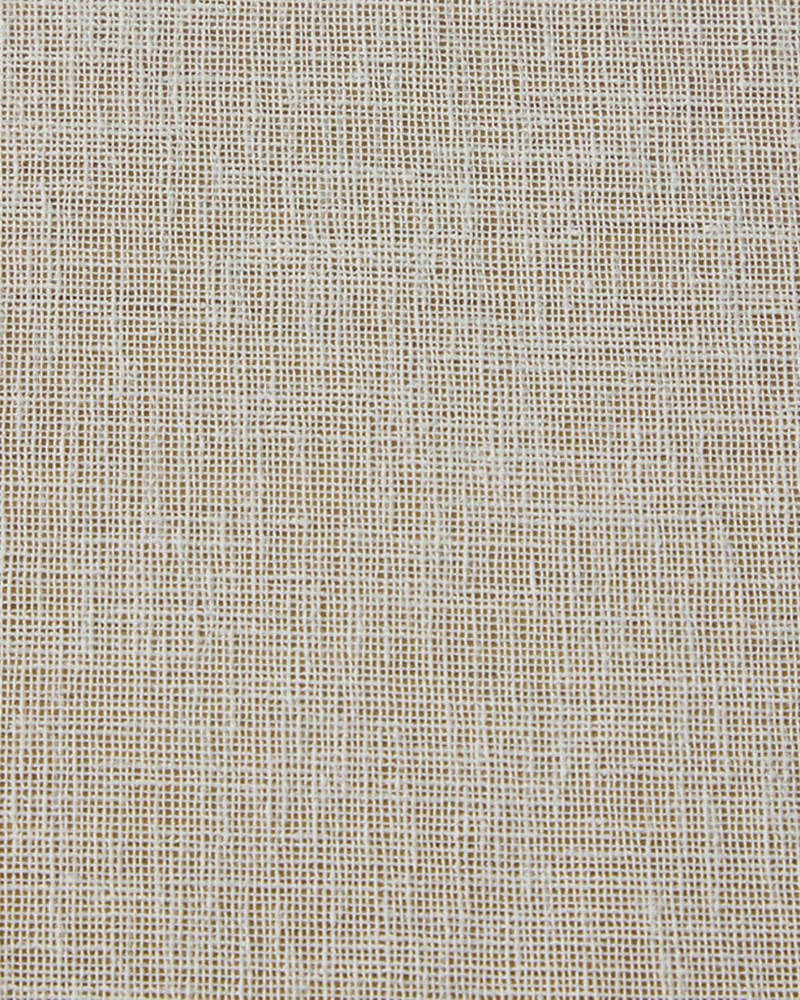 Luxe Keten Look Masa Örtüsü 150x220 cm Krem Siyah