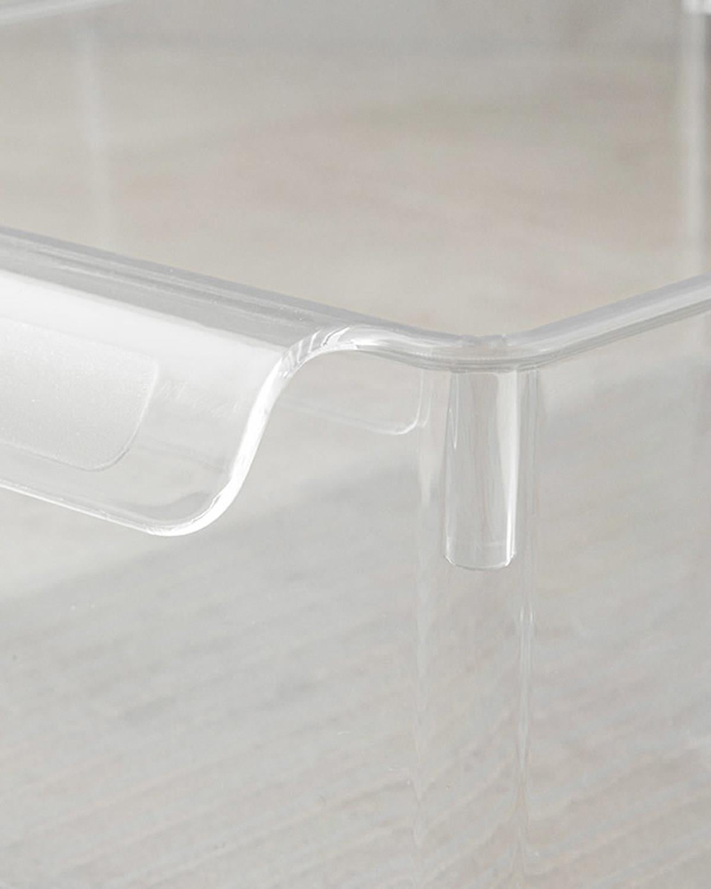 Lyon Plastik Mutfak Düzenleyici 32,5x20x14 cm Şeffaf