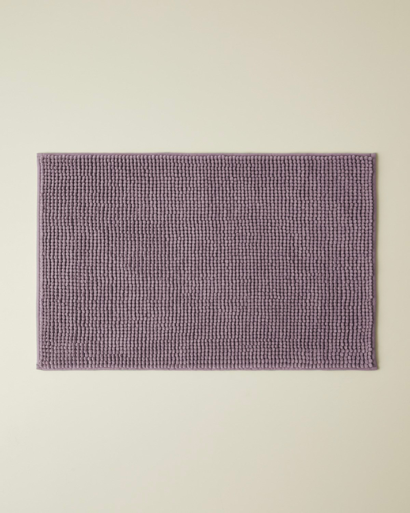 Macaroni Kaydırmaz Taban Banyo Paspası 50x80 cm Koyu Pembe