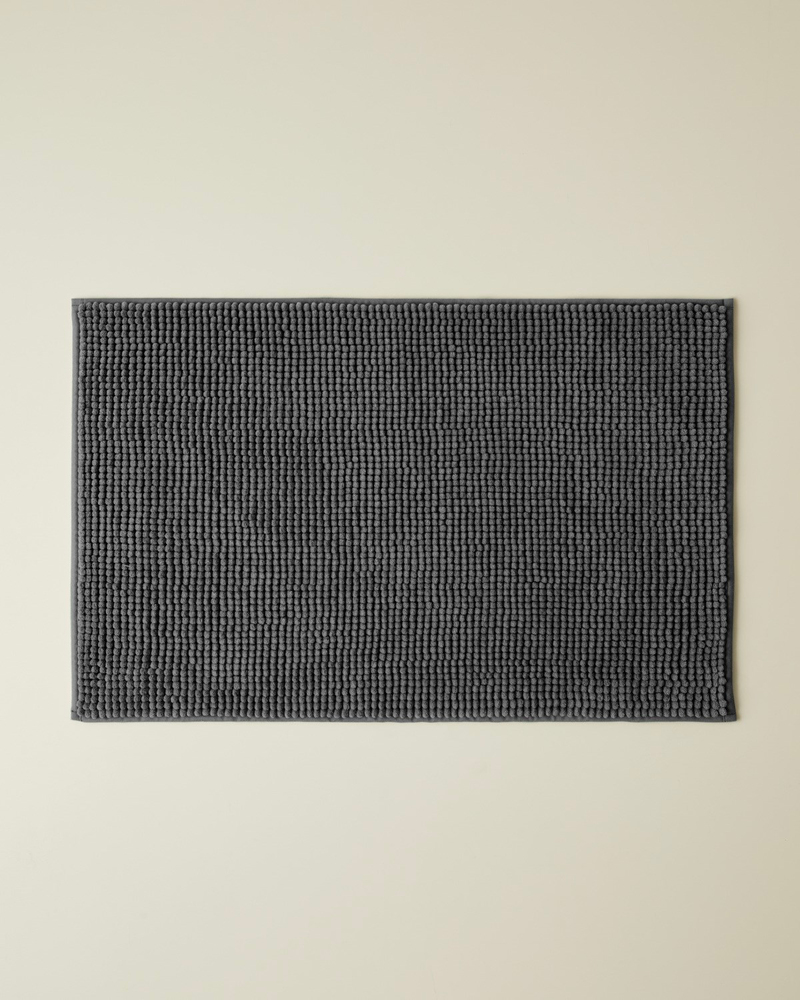 Macaroni Kaydırmaz Taban Banyo Paspası 50x80 cm Antrasit