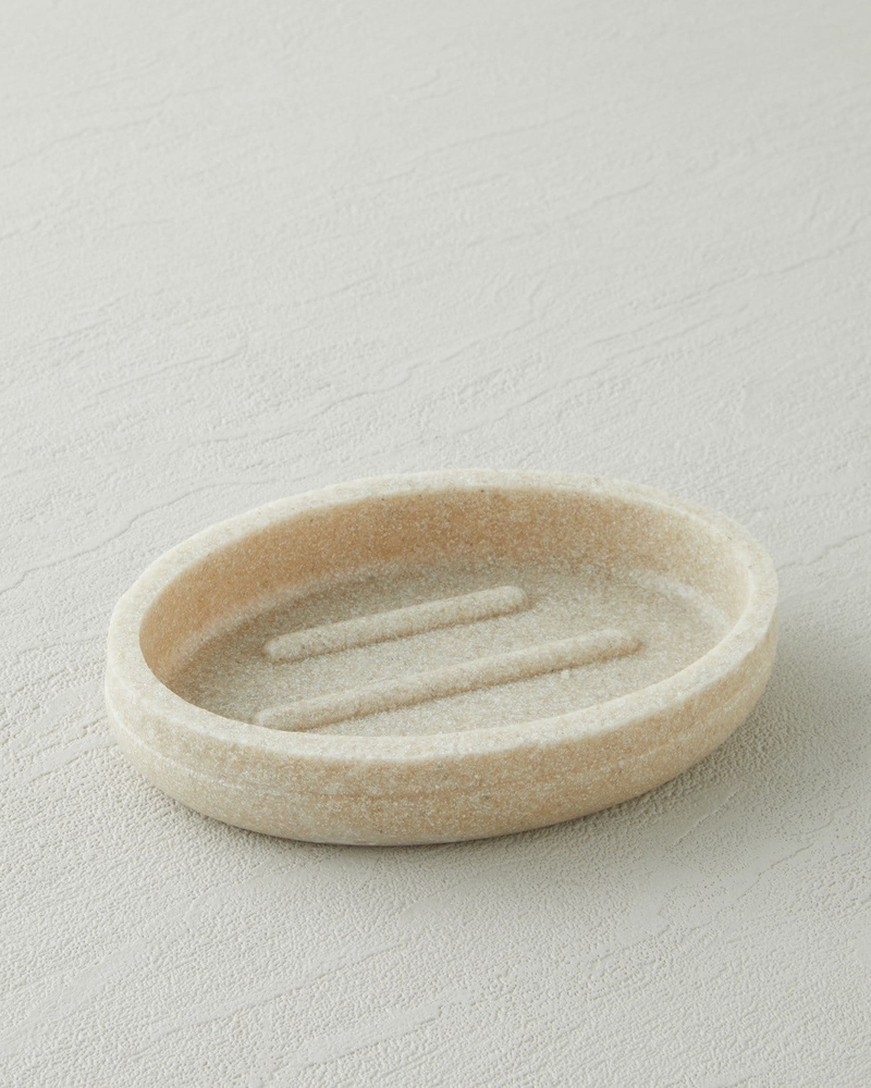 Madolen Polyresin 3'lü Banyo Seti Kum Beji