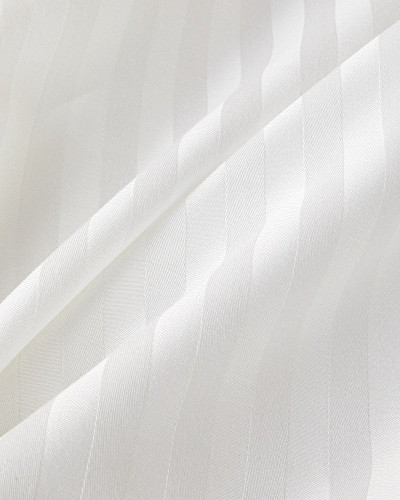 Maren Line Çift Kişilik Nevresim Takımı 200x220 cm Beyaz