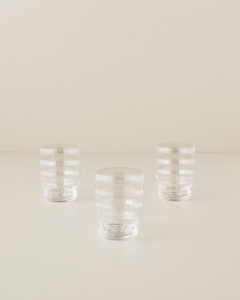 Mareo Cam 3'lü Bardak 400 ml Şeffaf
