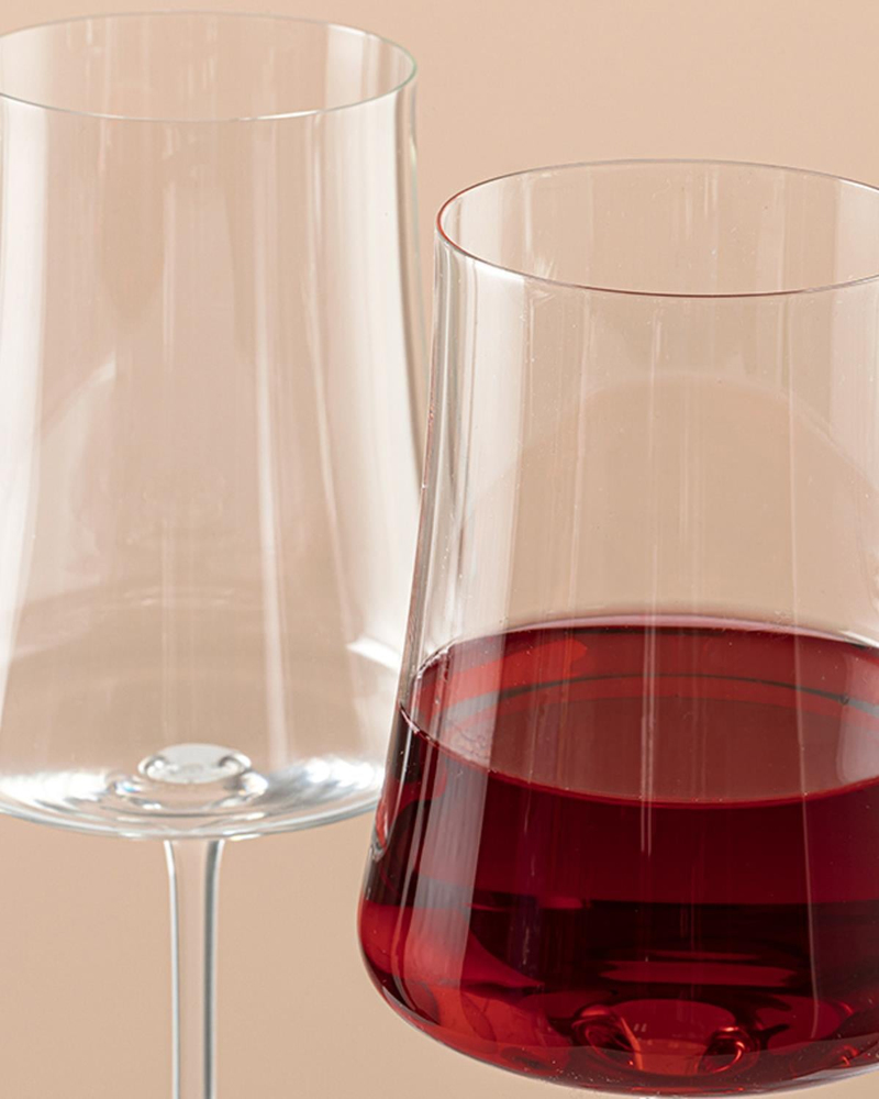 Marsel Kristalin 3'lü Kadeh 360 ml Şeffaf