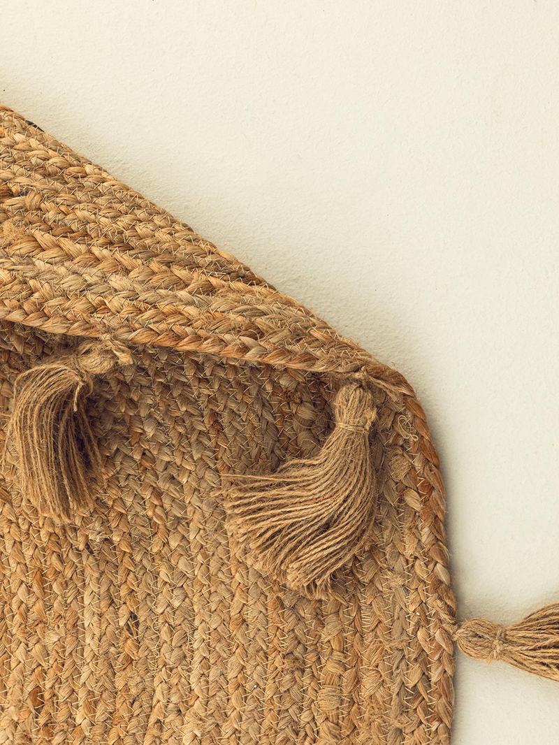 Meja Dekoratif Jüt Kilim Naturel