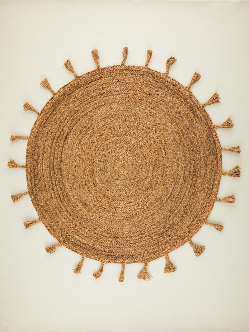 Meja Dekoratif Jüt Kilim Naturel