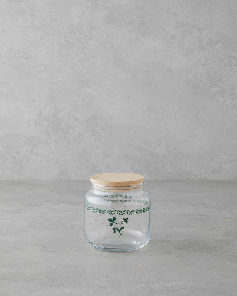 Melie Cam Kavanoz 630 ml Yeşil
