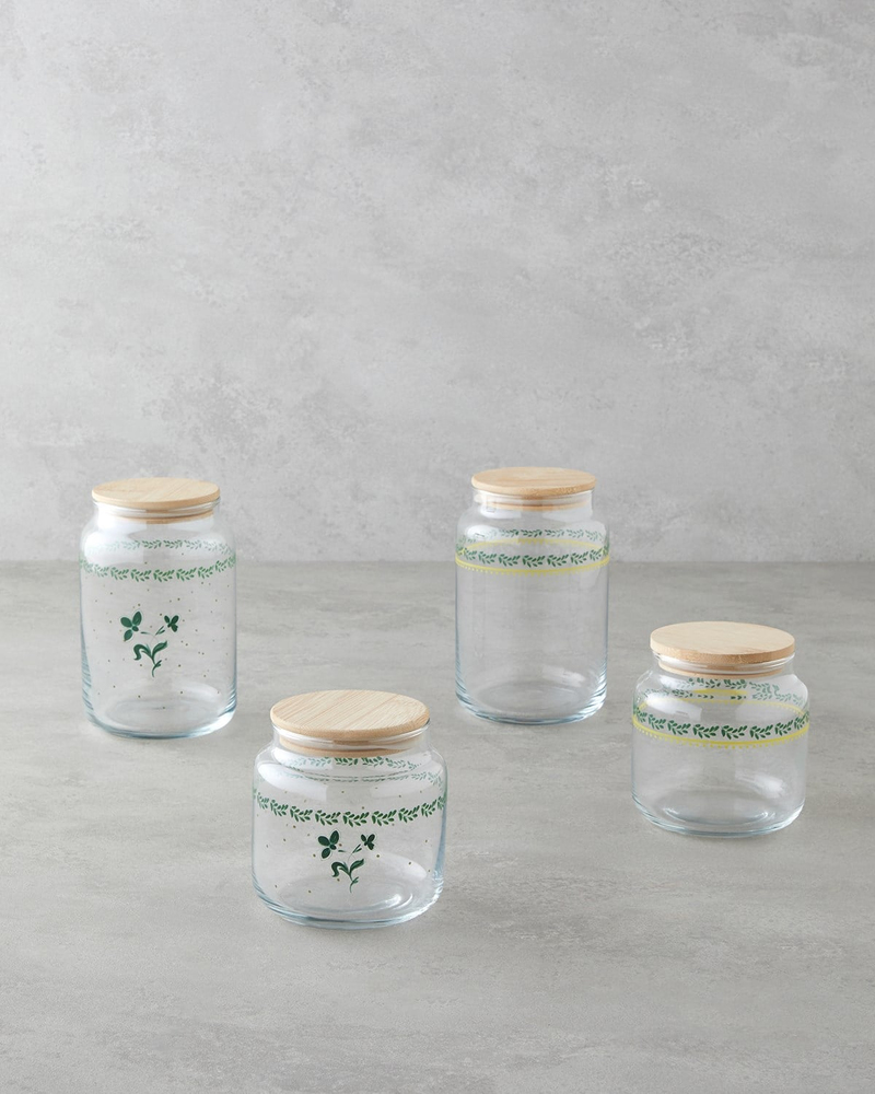 Melie Cam Kavanoz 630 ml Yeşil
