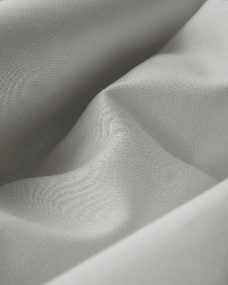 Micell Lyocell Saten King Size Nevresim Takımı 240x220 cm Açık Gri