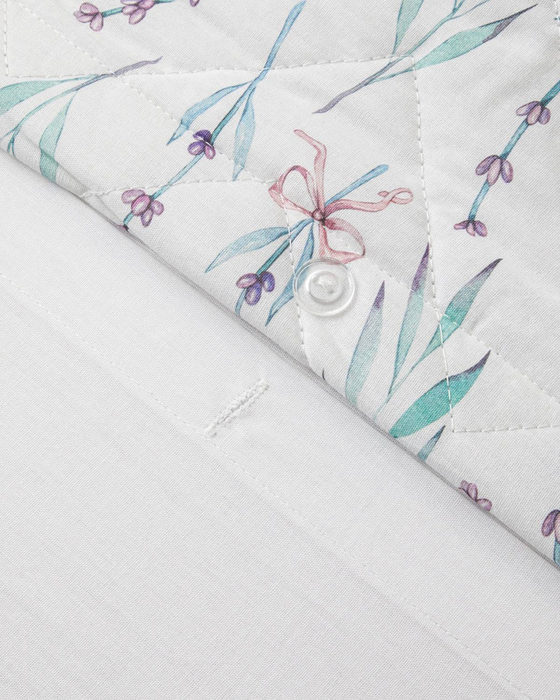 Milsen Ribbon Çift Kişilik Complete Nevresim Takımı 200x220 cm Mor