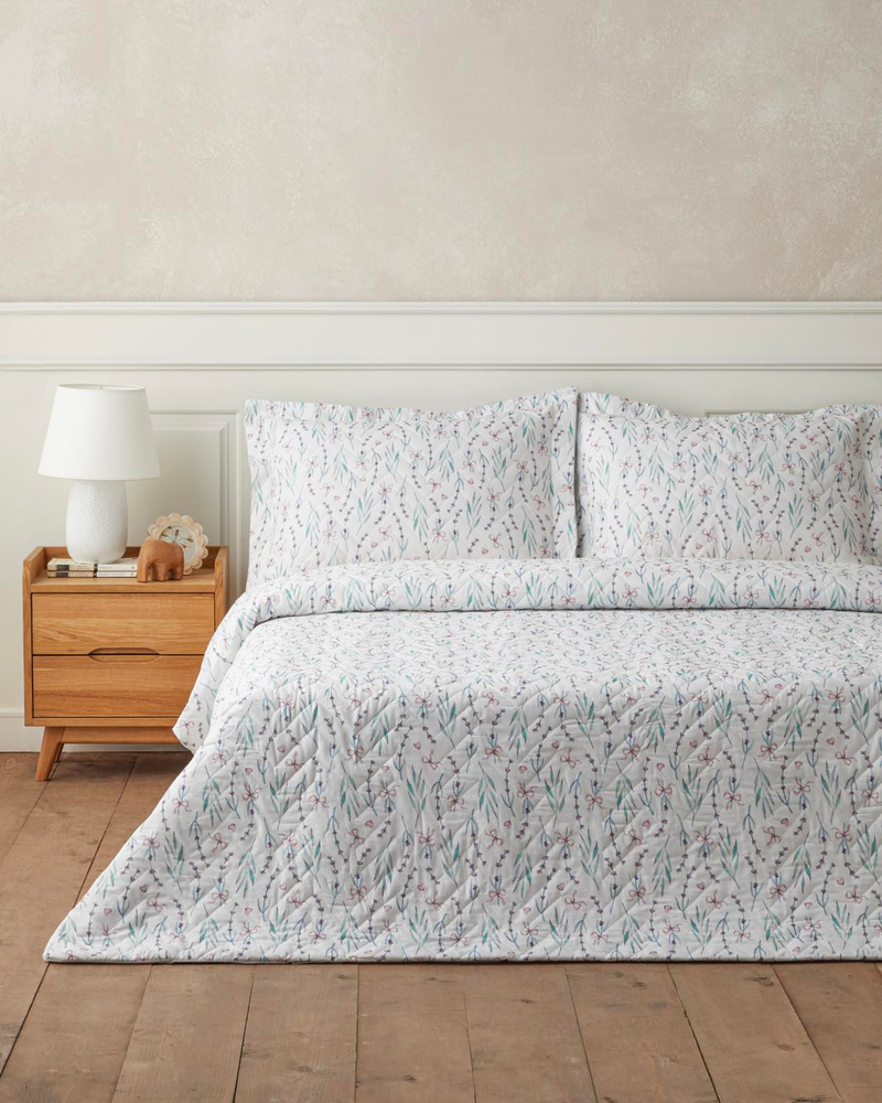 Milsen Ribbon Çift Kişilik Complete Nevresim Takımı 200x220 cm Mor