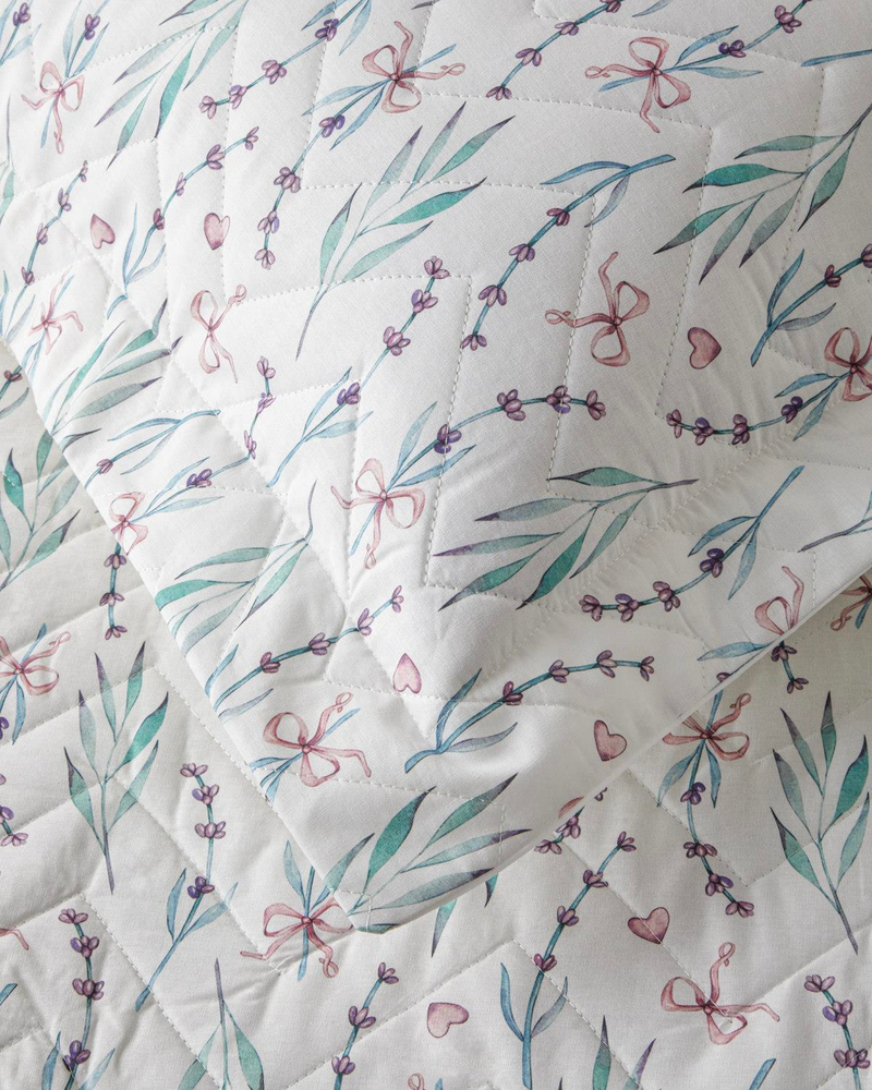 Milsen Ribbon Çift Kişilik Complete Nevresim Takımı 200x220 cm Mor