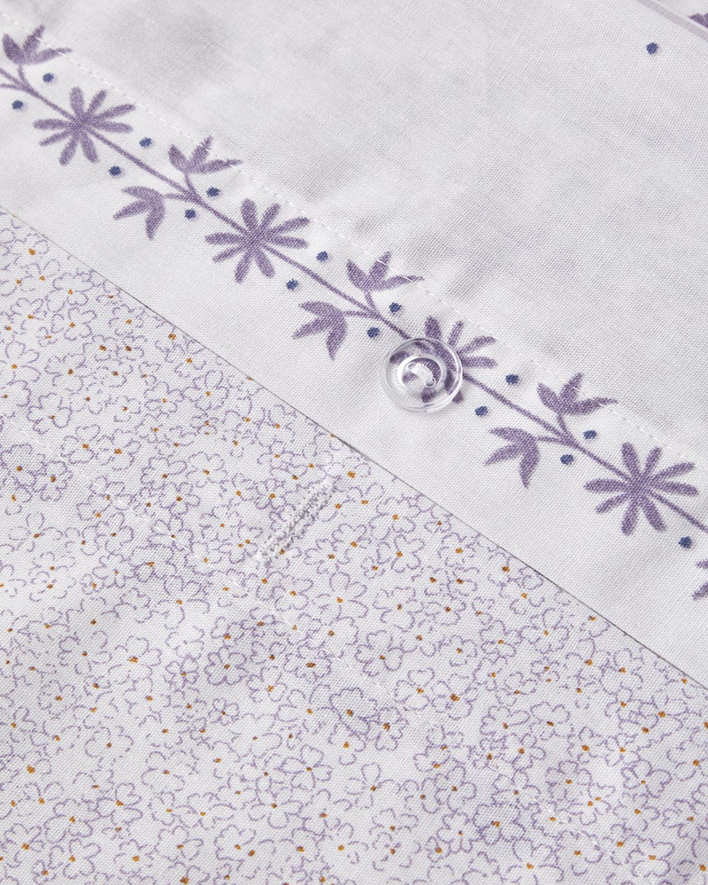 Minibloss Pamuklu Tek Kişilik Nevresim Seti 160x220 cm Lila