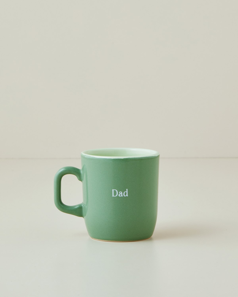 Mini&Dad Seramik İkili Kupa 150-230 ml Yeşil