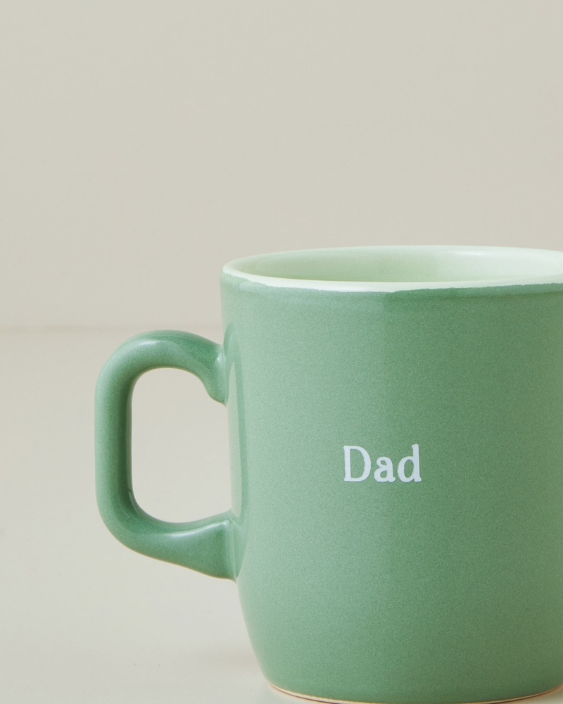 Mini&Dad Seramik İkili Kupa 150-230 ml Yeşil