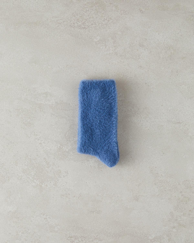 Miny Kadın Peluş Çorap Lacivert